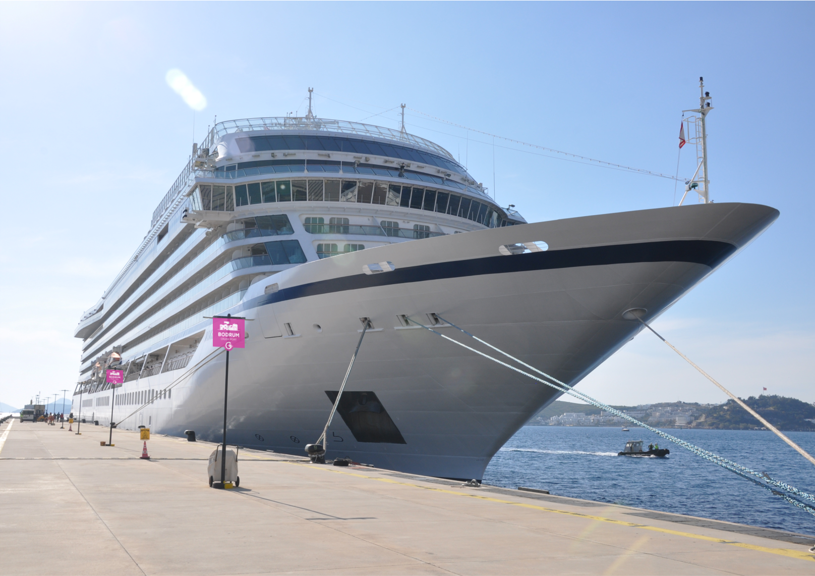 Bodrum Cruise Port Hosted Viking Sea 